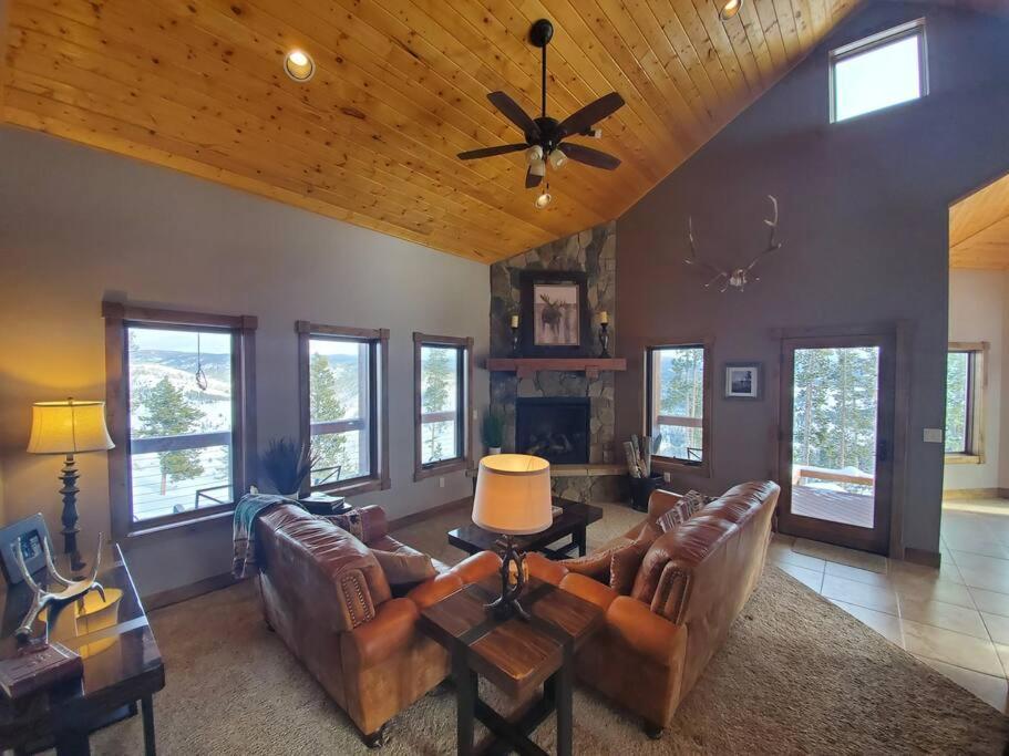 הוילה Tabernash Secluded Luxury Mountain Retreat With Unrivaled Views מראה חיצוני תמונה